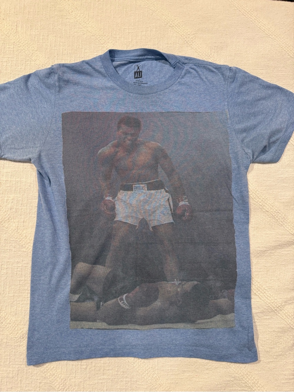 Muhammad Ali Graphic Tee - Heather Blue